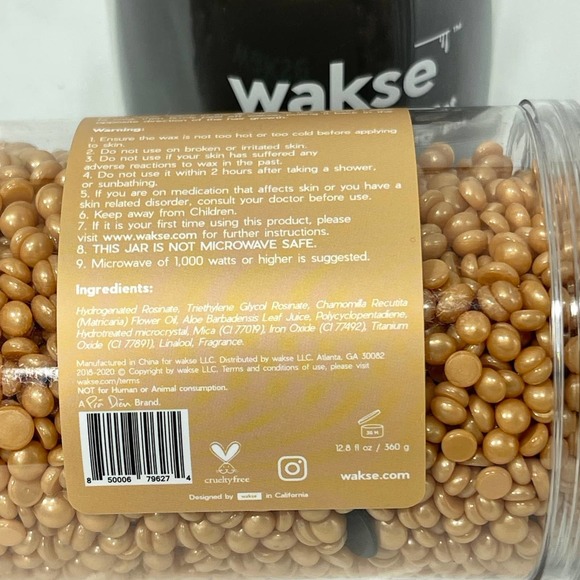 Wakse hard wax beads and warmer cup - Picture 8 of 8